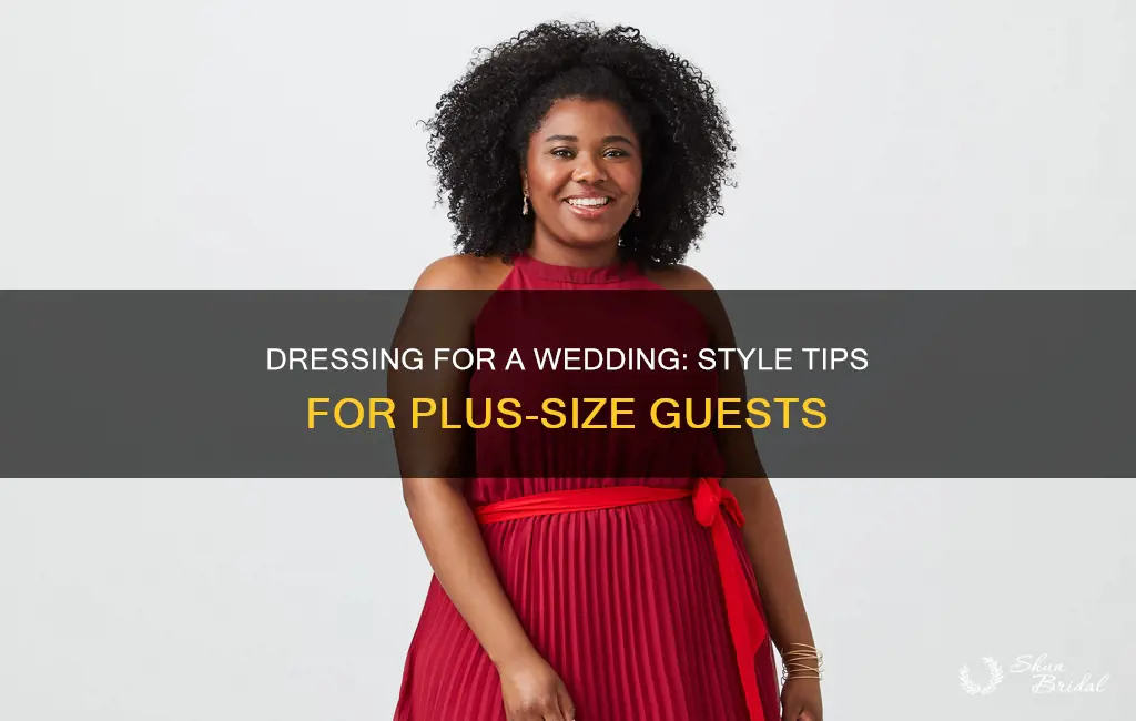 how to dress to attend wedding overweight