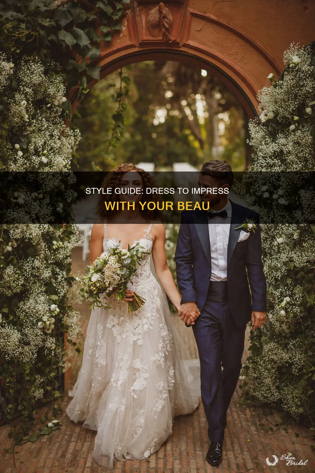 how to dress to match boyfriend ar wedding