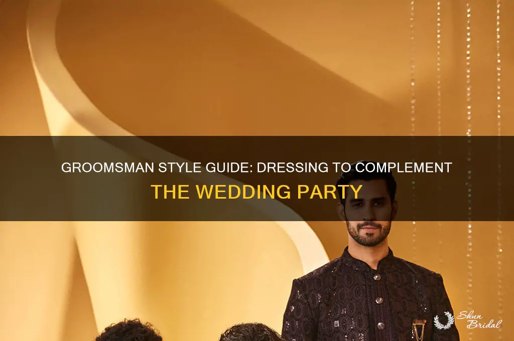 how to dress to match groomsman