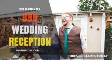 BBQ Wedding Chic: Dressing Up a Relaxed Reception