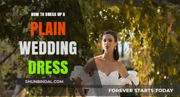 Enhancing a Simple Wedding Dress: Creative Ways to Shine