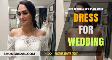 White Wedding Dress: Simple Styling Tips for Brides