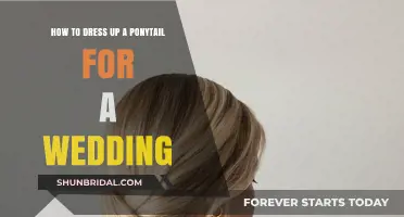 Ponytail Perfection: Wedding Edition
