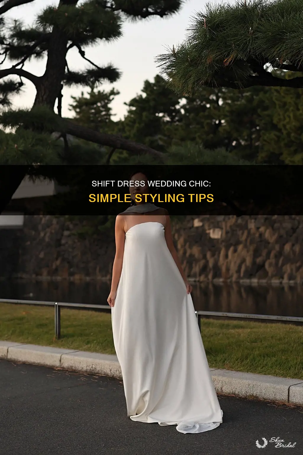 how to dress up a shift dress for a wedding