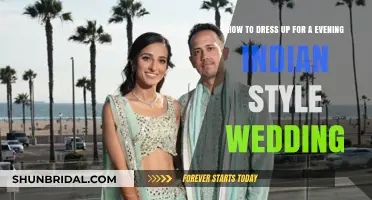 Attire Guide: Evening Indian Wedding Style