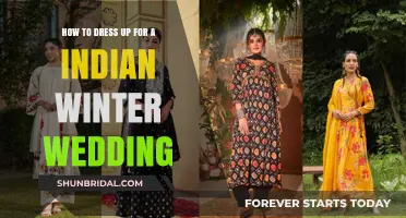 Winter Wedding Wardrobe: Dressing Up for an Indian Ceremony