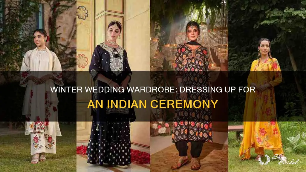how to dress up for a indian winter wedding