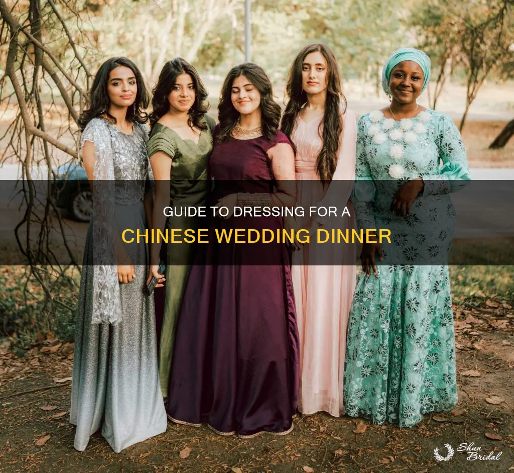 how to dress up for chinese wedding dinner