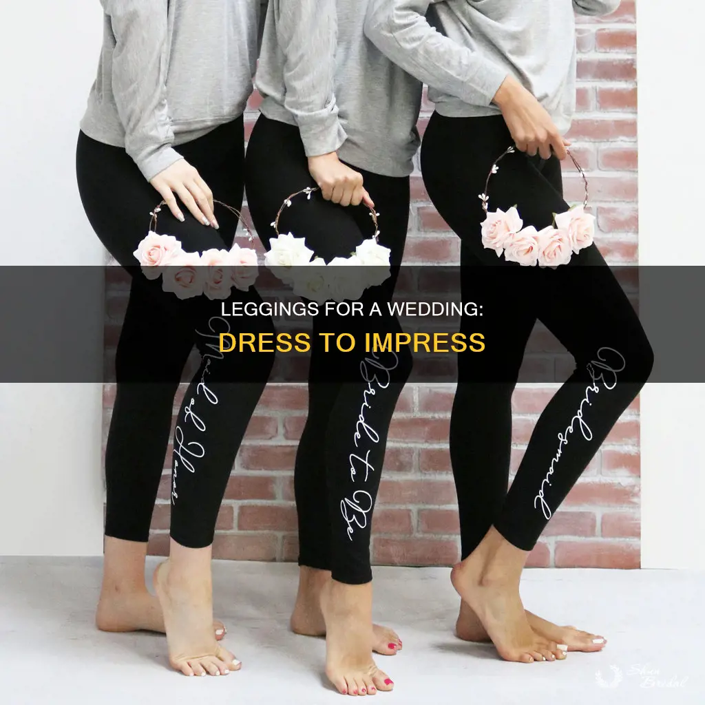 how to dress up leggings for a wedding