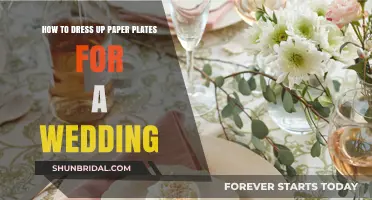 Paper Plates, Wedding Style: Elevating Disposable Dinnerware
