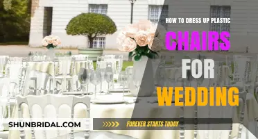 Transforming Plastic Chairs for Your Dream Wedding