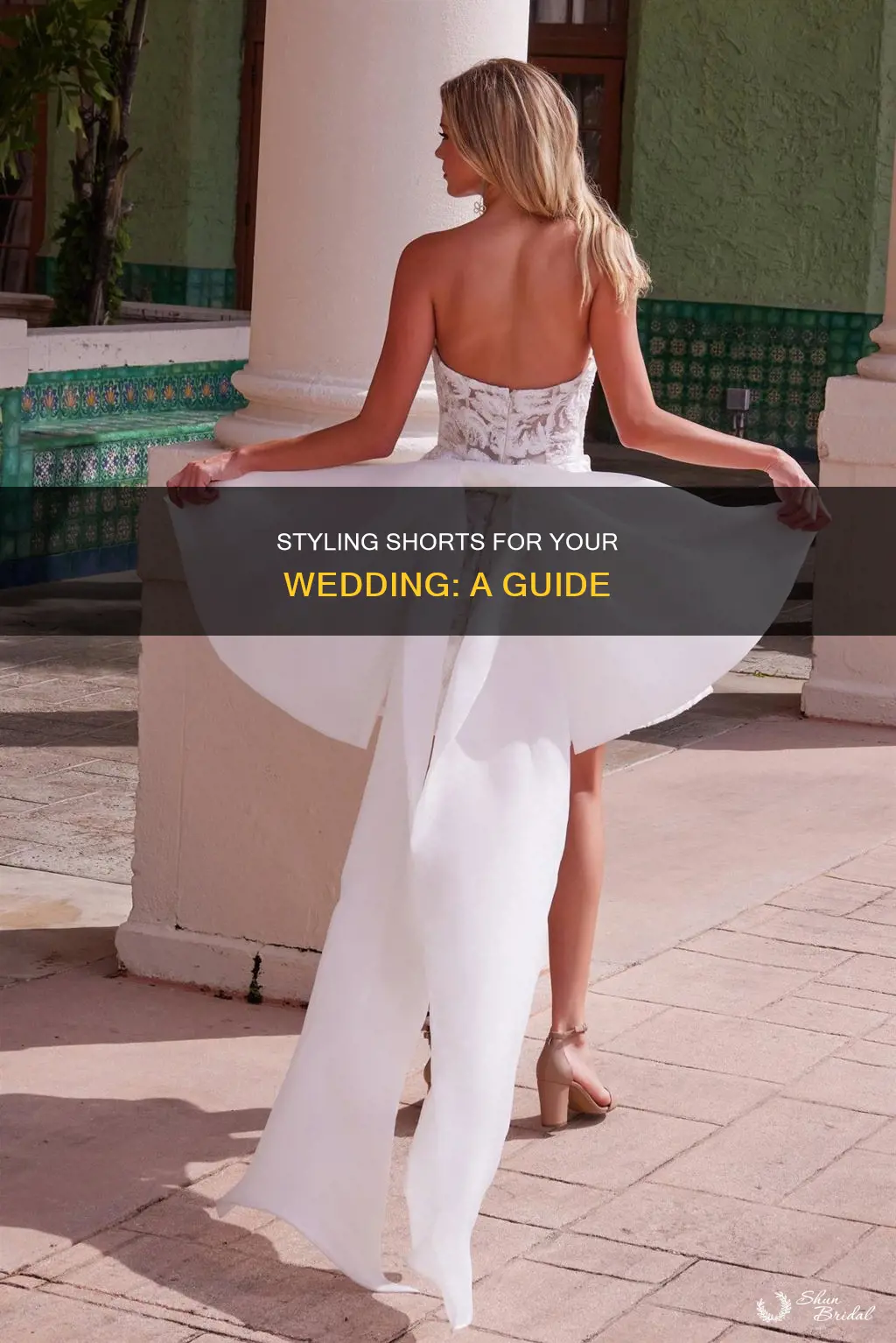 how to dress up shorts for a wedding