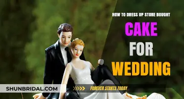 Elevate Store-Bought Wedding Cakes: Simple Decoration Ideas