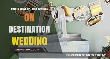 Destination Wedding Thank You Bags: Dressing Them Up