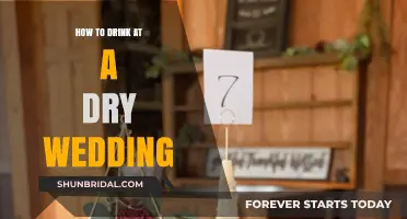 Sipping Strategically: Navigating a Dry Wedding with Grace and Creativity