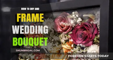 Preserve Your Wedding Bouquet: Drying and Framing Tips for Lasting Memories