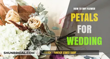 Preserving Petals: A Step-by-Step Guide to Drying Flowers for Your Wedding