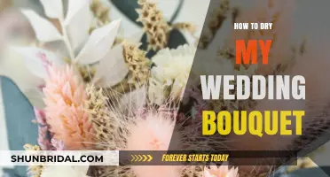 Preserve Your Wedding Bouquet: Drying Methods and Tips