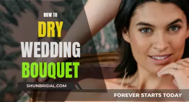 Preserve Your Wedding Bouquet: Drying Methods and Tips