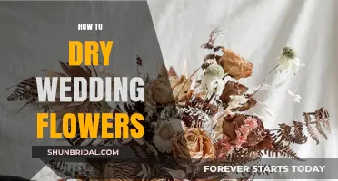 Drying Wedding Flowers: Tips and Tricks