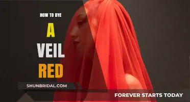 Transform Your Veil: A Step-by-Step Guide to Dyeing It Red