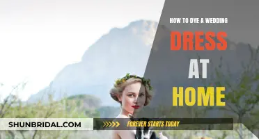 Transforming Your Wedding Dress: DIY Home Dye Guide