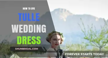 Dye Your Tulle Wedding Dress: A Step-by-Step Guide