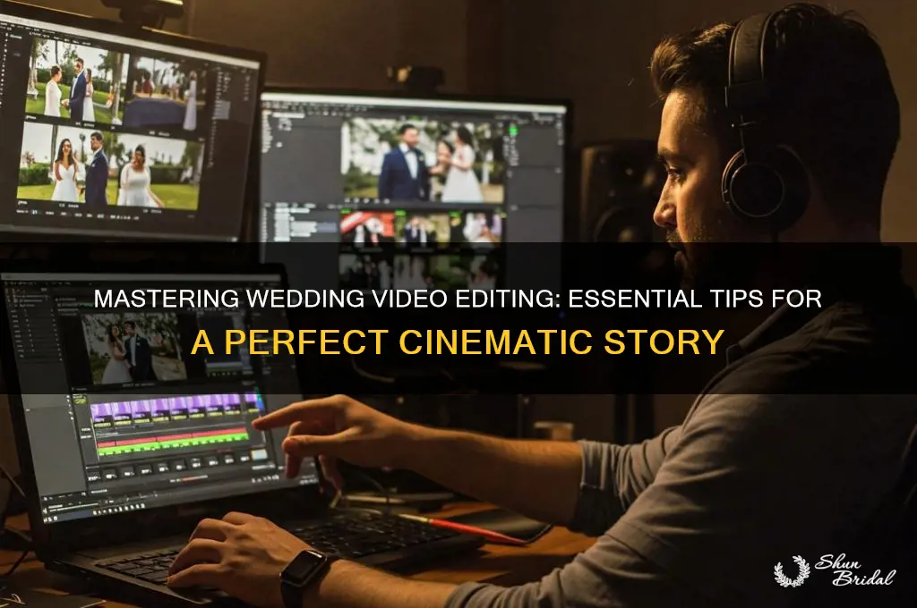 how to edit a wedding videi
