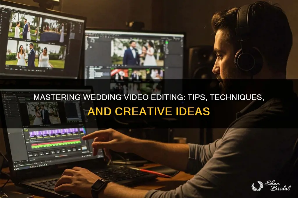 how to edit a wedding