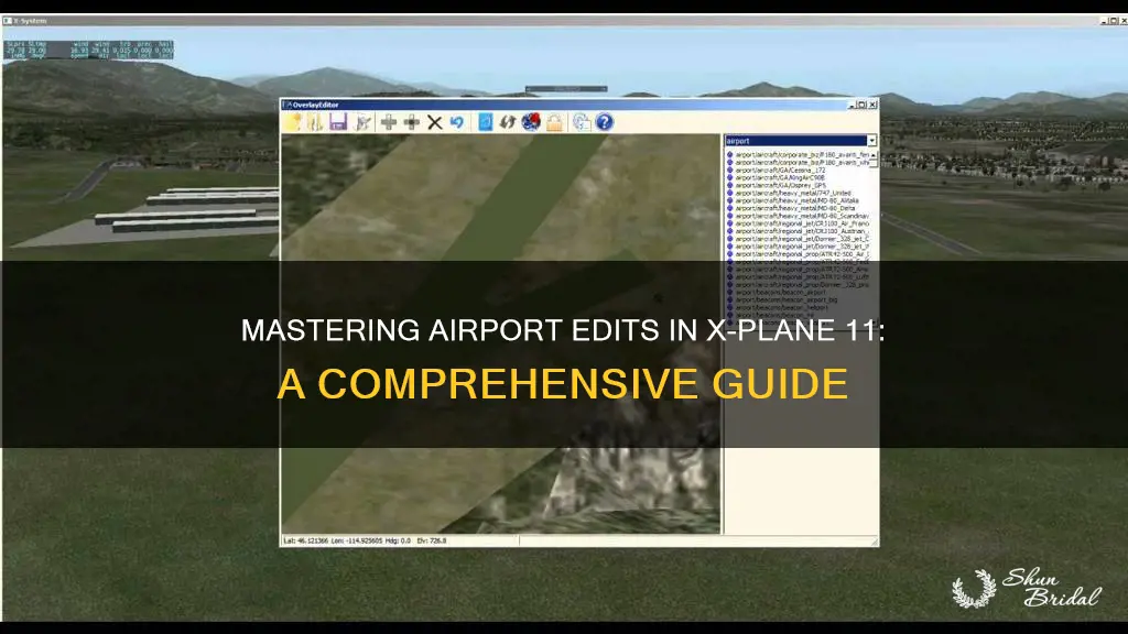 how to edit airports wed x plane 11