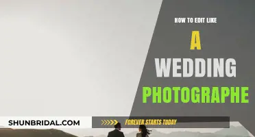 Editing Tips from a Wedding Photographer