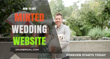 Editing Your Minted Wedding Website: A Step-by-Step Customization Guide