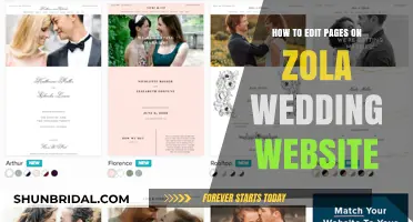 Editing Zola Wedding Website Pages: A Simple Step-by-Step Guide