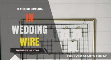 Mastering Wedding Wire: A Step-by-Step Guide to Editing Templates