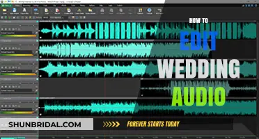Mastering Wedding Audio Editing: Essential Tips for Flawless Sound