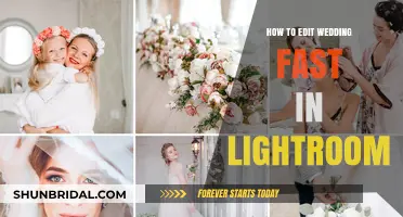 Quick Wedding Photo Editing Tips in Lightroom for Busy Photographers