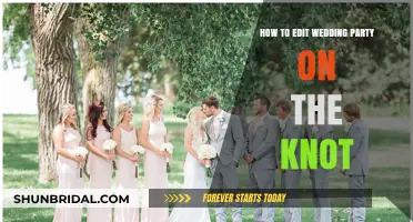 Mastering Wedding Party Edits on The Knot: A Step-by-Step Guide