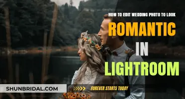 Enhancing Wedding Photos for a Romantic Feel in Lightroom