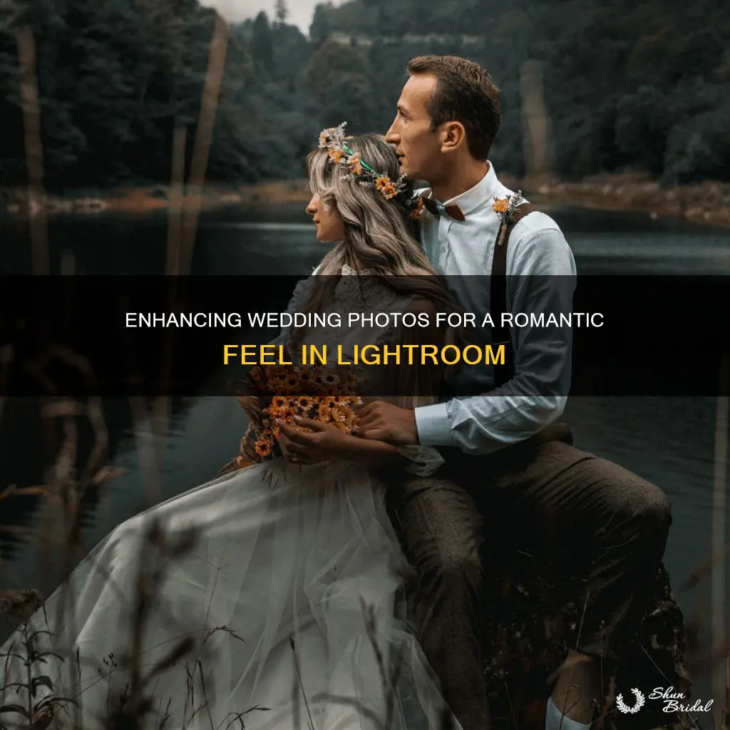 how to edit wedding photo to look romantic in lightroom