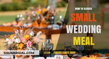 Elevate Your Intimate Wedding Feast: Creative Tips for Small Celebrations