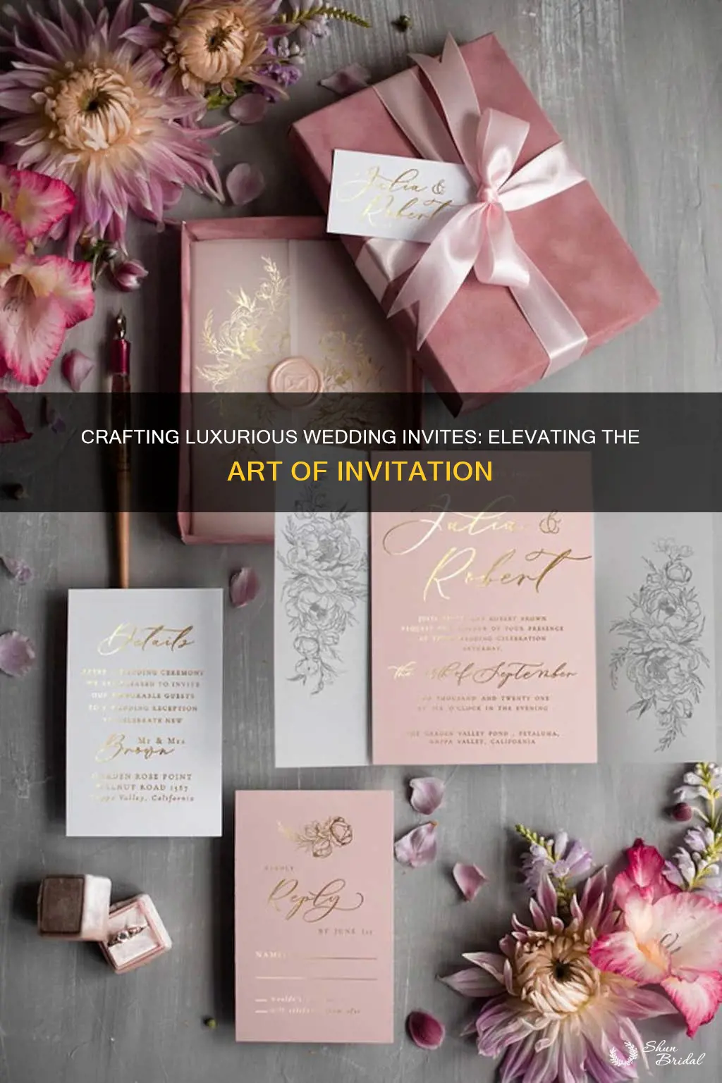 how to elevate wedding invites