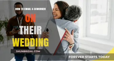 Thoughtful Tips for Emailing a Coworker on Their Wedding Day