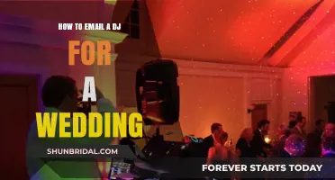 How to Email a DJ for Your Wedding: A Step-by-Step Guide