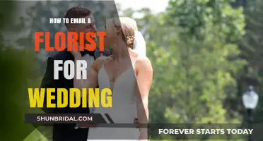 Crafting the Perfect Wedding Florist Email: Tips and Etiquette