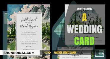 Elegant Tips for Emailing Your Wedding Card with Style and Grace