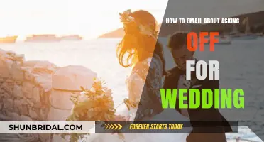 Crafting a Professional Email to Request Time Off for Your Wedding