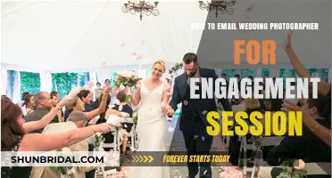 Email Tips for Engaging Wedding Photographer Sessions