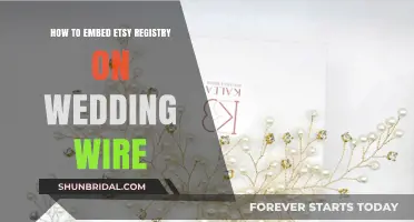 Integrating Your Etsy Registry: Wedding Wire and Beyond