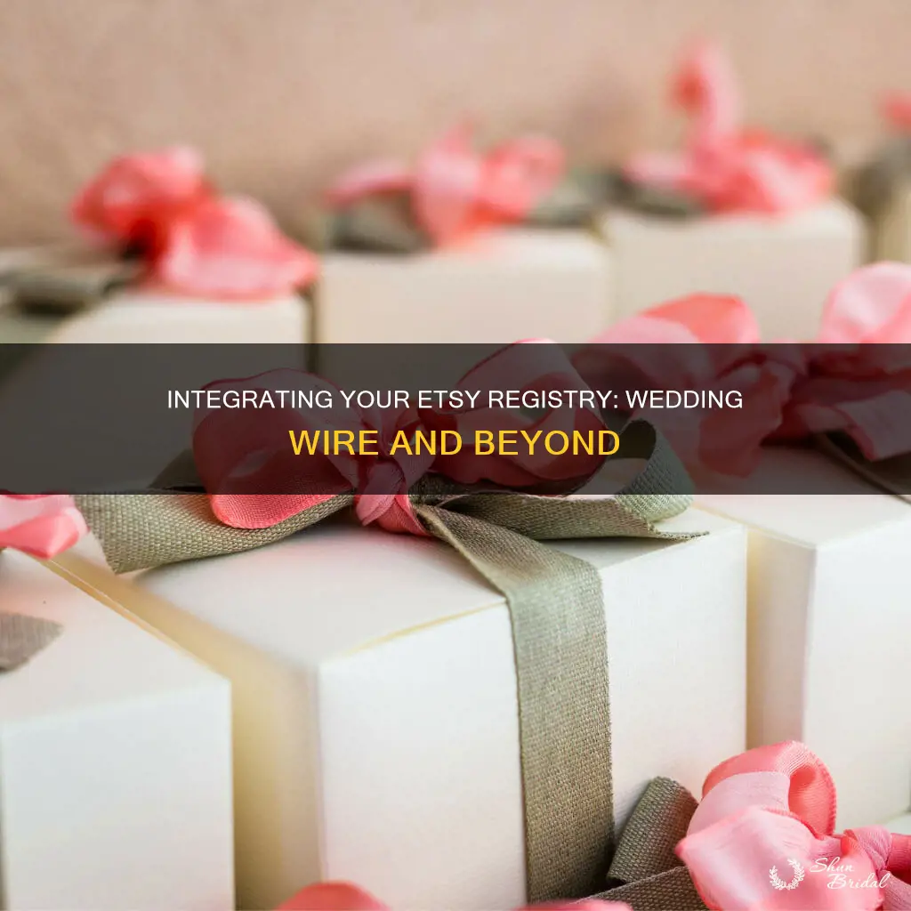 how to embed etsy registry on wedding wire