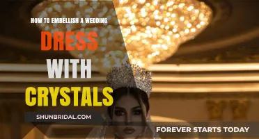Crystals and Your Wedding Dress: Embellishment Techniques